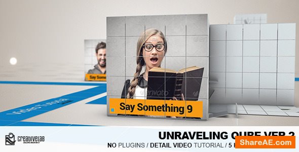 Videohive Unraveling Qube Ver.2
