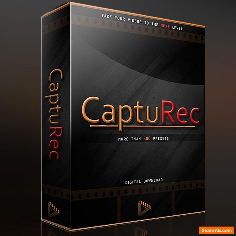 CaptuRec - MegaBundle - +500 LUTs (Win/Mac)