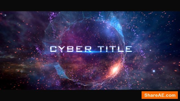 Videohive Cyber TItle Opener