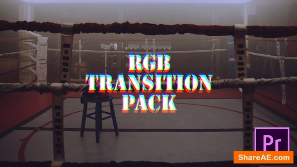 Videohive RGB Transitions Pack - Premiere Pro