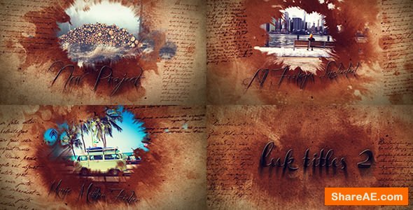 Videohive Ink Titles 2
