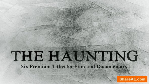 Videohive The Haunting Title Collection