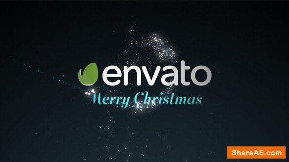Videohive Wishing Star Particle Logo