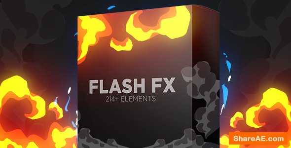 Videohive Flash Fx Elements | Hand Drawn Bundle Pack - Motion Graphic