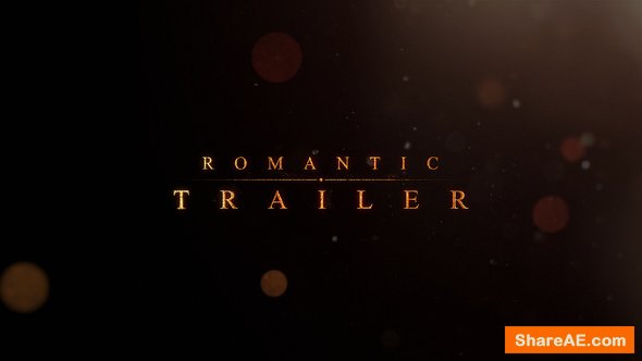 Videohive Romantic | Trailer Titles