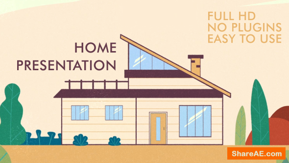 Videohive Presentation house