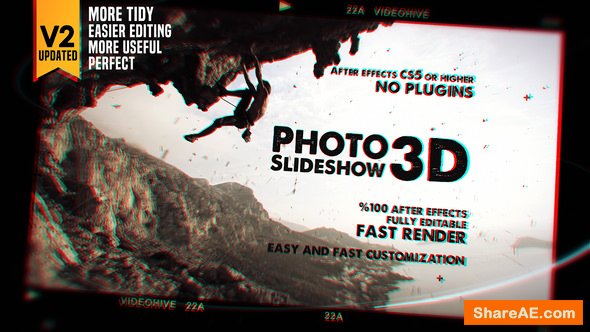 Videohive Photo Slideshow 3D