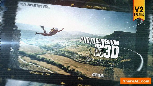 Videohive Photo Slide Show 3D New Glitch Edition