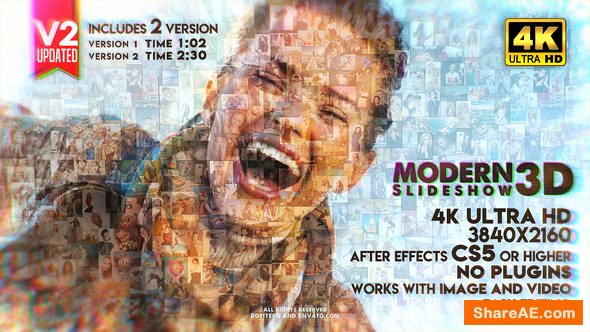Videohive Modern Slideshow 3D