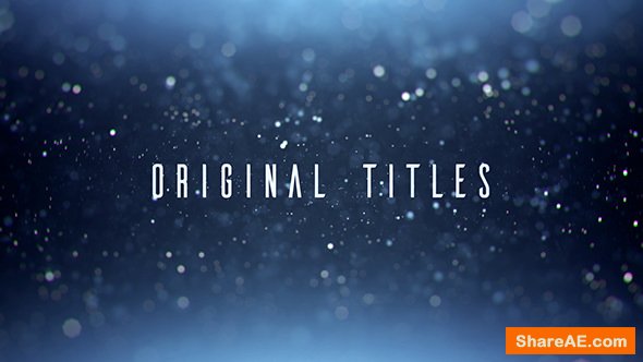 Videohive Original Titles