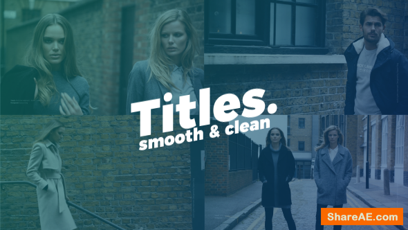 Videohive Smooth Clean Titles
