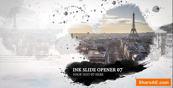 Videohive Ink Slide - Opener