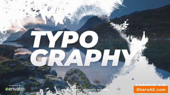 Videohive Ink Typography