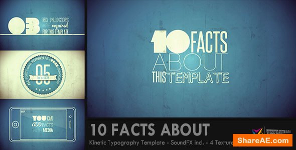 Videohive 10 Facts About