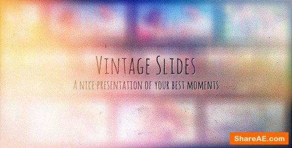 Videohive Vintage Slides - Photo Gallery