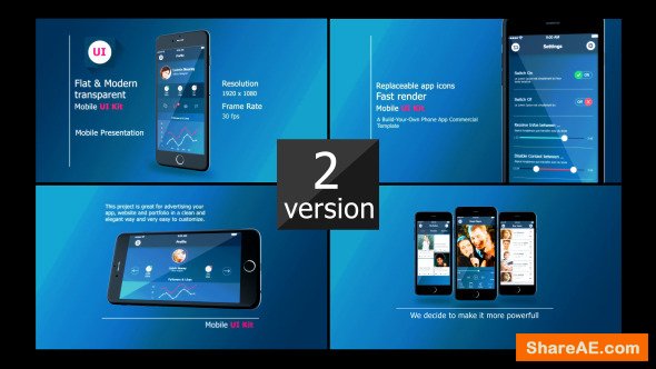 Videohive Iphone 6 UI Presentation