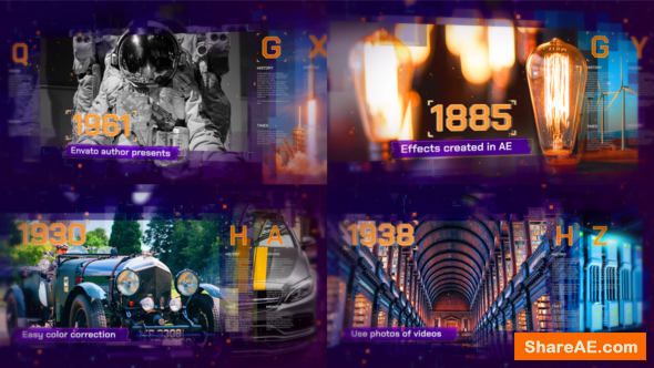 Videohive Digital History