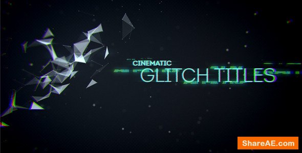 Videohive Cinematic Glitch Titles