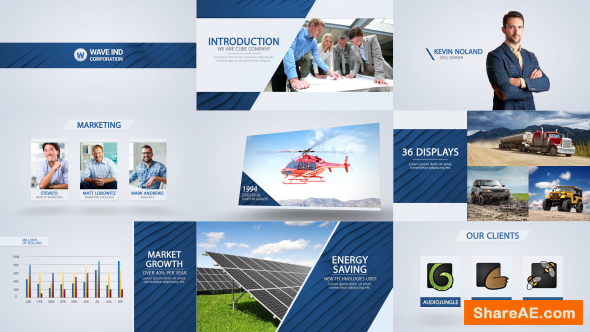 Videohive Wave - Corporate Video Package