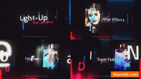Videohive LightUP - Cinematic Titles