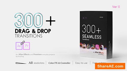 Videohive Seamless Transitions V1.1 - 22997639