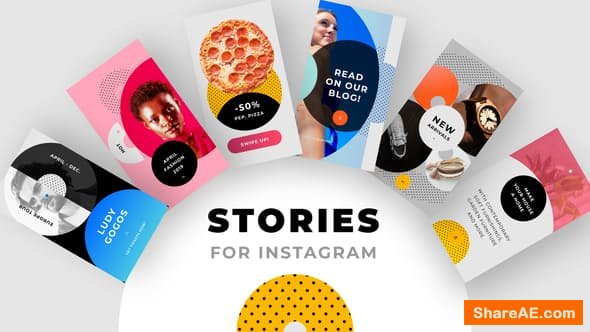 Videohive Instagram Stories Pack No. 1 - PREMIERE PRO