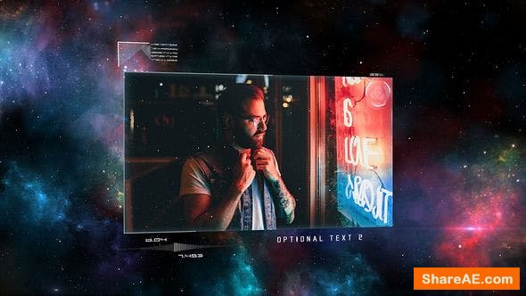 Videohive Space Holograms