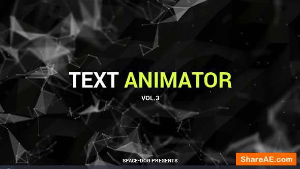 Videohive Text Animator vol.3