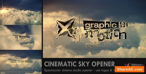 Videohive Cinematic Sky Opener