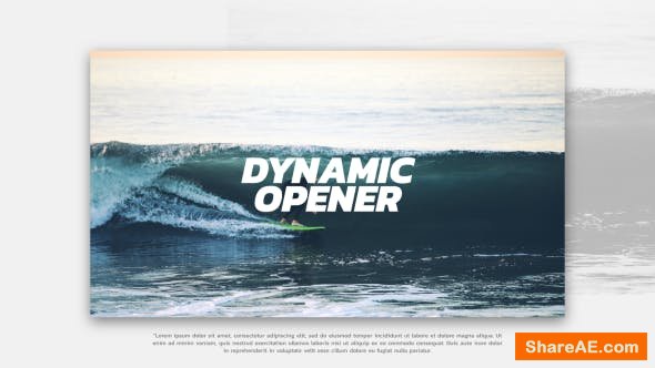 Videohive Dynamic Opener 21426274