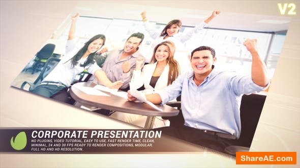 Videohive Golden Corporate Presentation