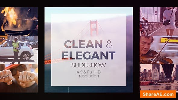 Videohive Clean Elegant Slideshow
