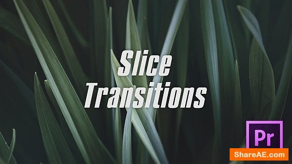 Videohive Slice Transitions - Premiere Pro
