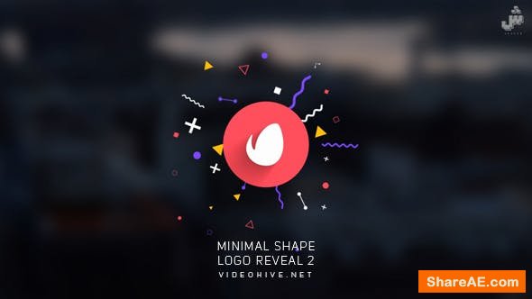 Videohive Minimal Shape Logo Reveal 2