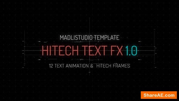 Videohive Hitech Text FX