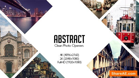 Videohive Abstract Photo Openers - Logo Reveal