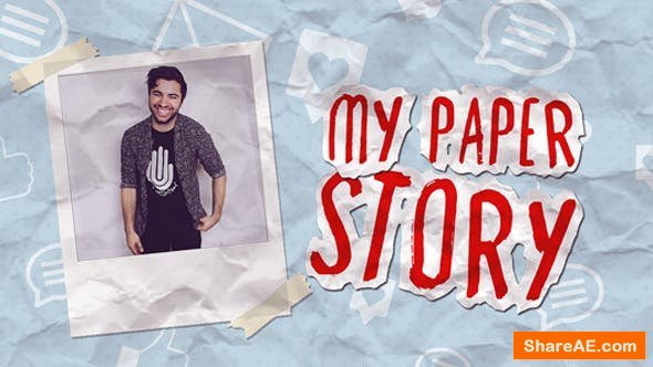 Videohive My Paper Story