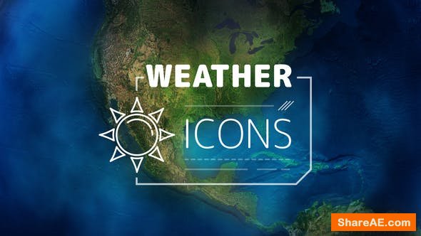 Videohive Weather Forecast Icons