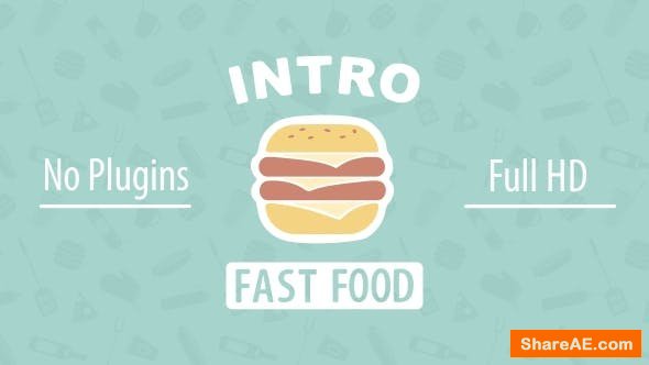 Videohive Fast Food Intro