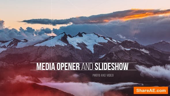 Videohive Media Opener - Slideshow
