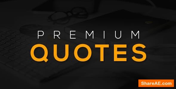 Videohive 15 Premium Quotes