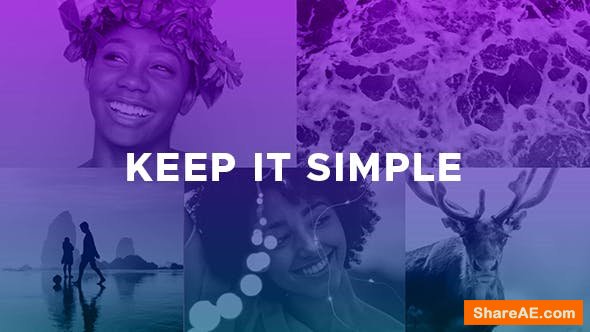 Videohive Keep It Simple / Title Sequence