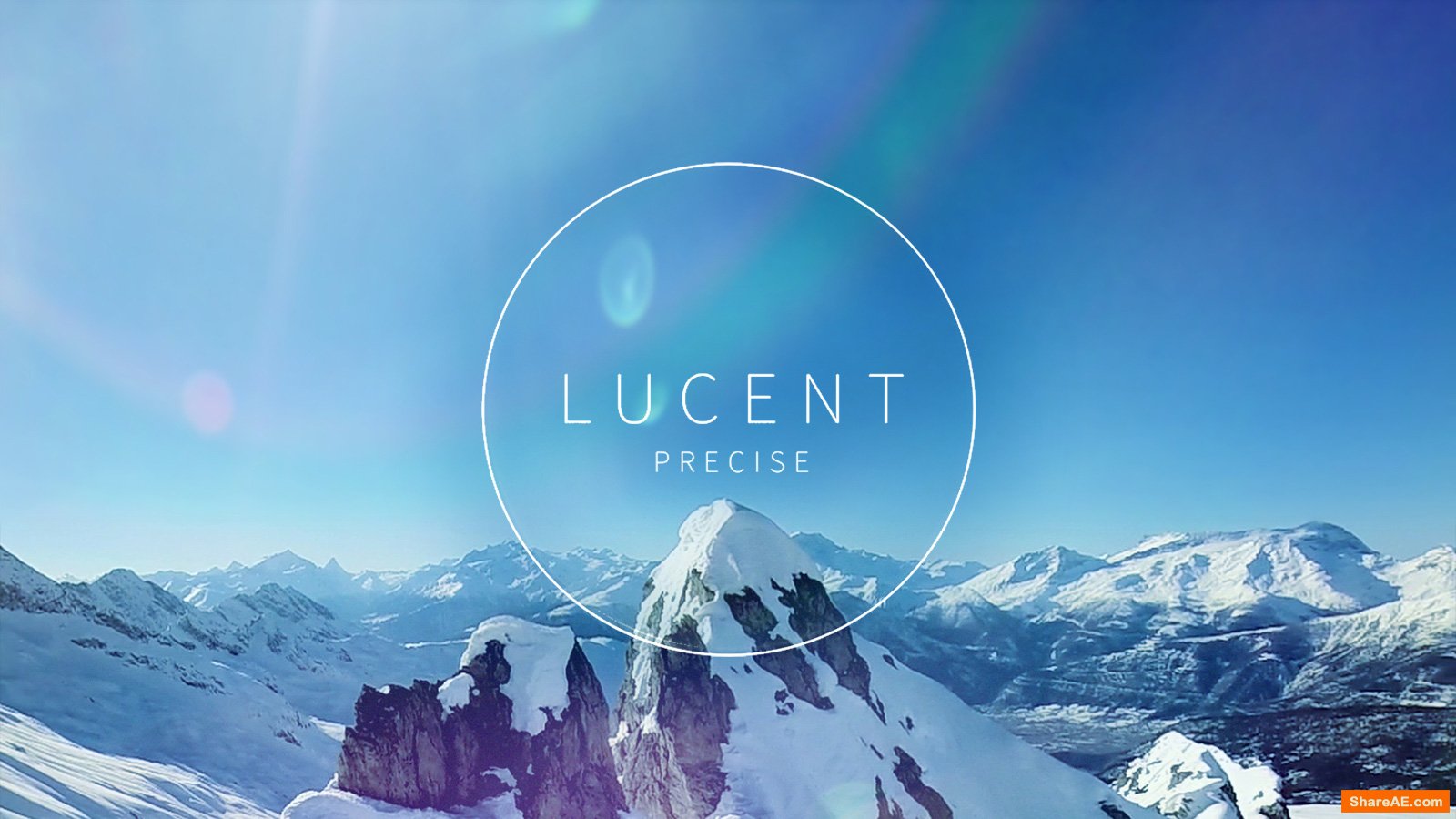 Lucent Precise: 110 Blue-Hued Lens Flares (RocketStock)