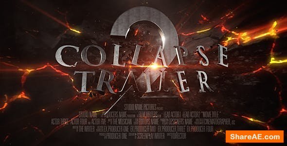 Videohive Collapse Trailer