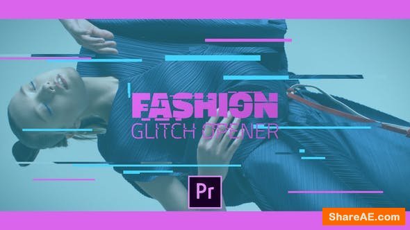 Videohive Fashion Glitch Opener - Premiere Pro