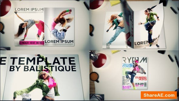 Videohive Magazine Promo 524080 - After Effects Project
