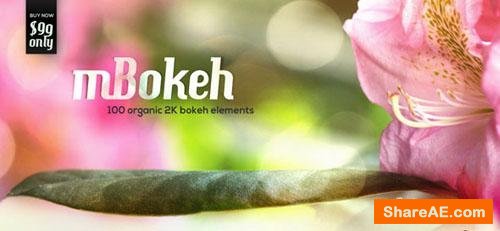 MotionVFK - mBokeh; 100 Organic 2K Bokeh Elements