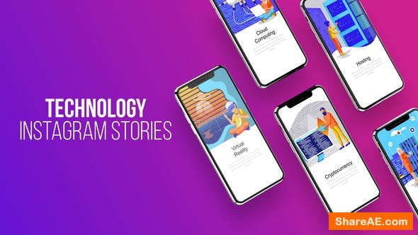 Videohive Technology - Instagram Stories