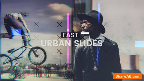 Videohive Fast Urban Slides