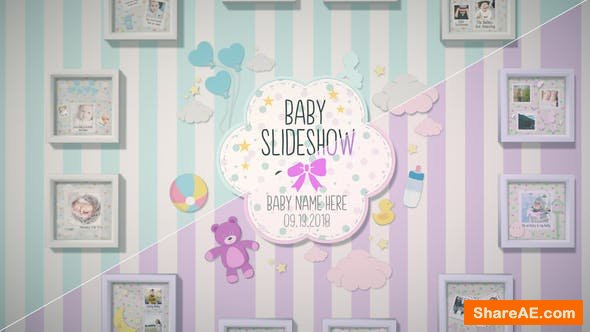 Videohive Baby Slideshow 22634236